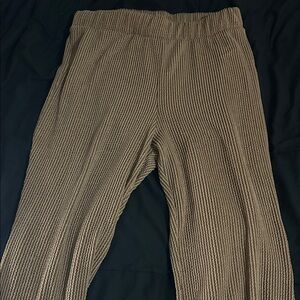 TeenBell Ribbed Tan Pants